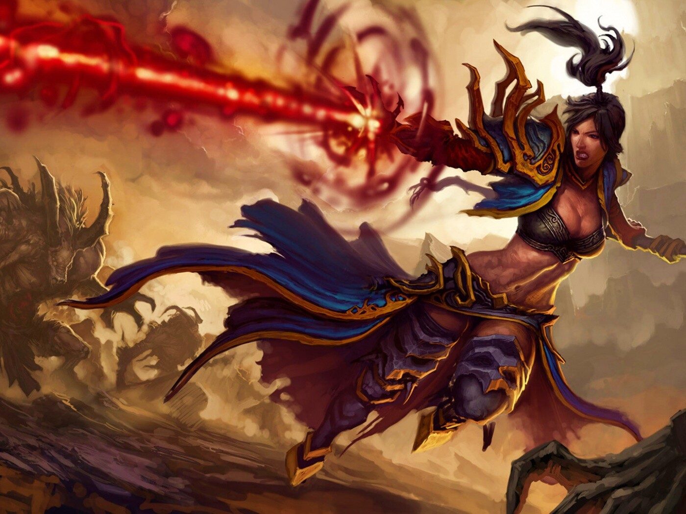 Чародей из Diablo 3 обои