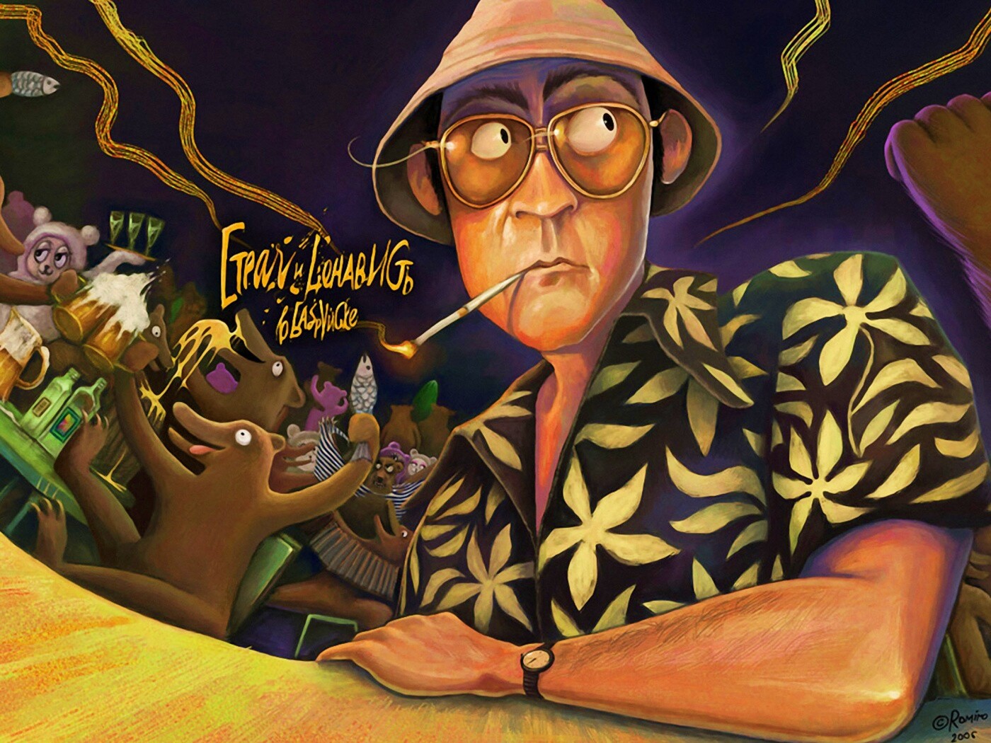 Страх и ненависть в Лас-Вегасе обои