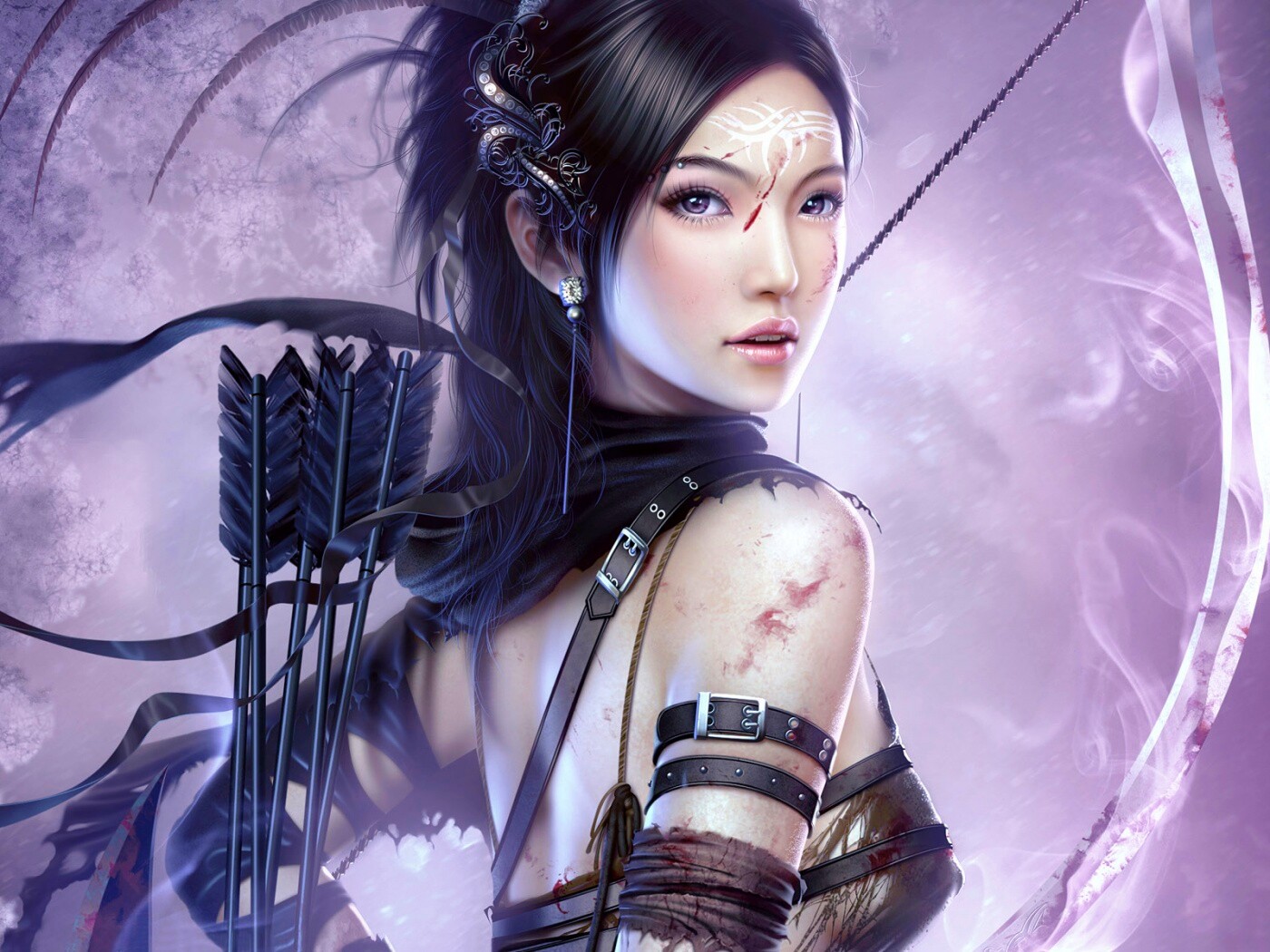 Лучница обои