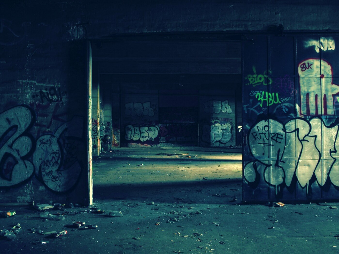 Заброшенное здание обои