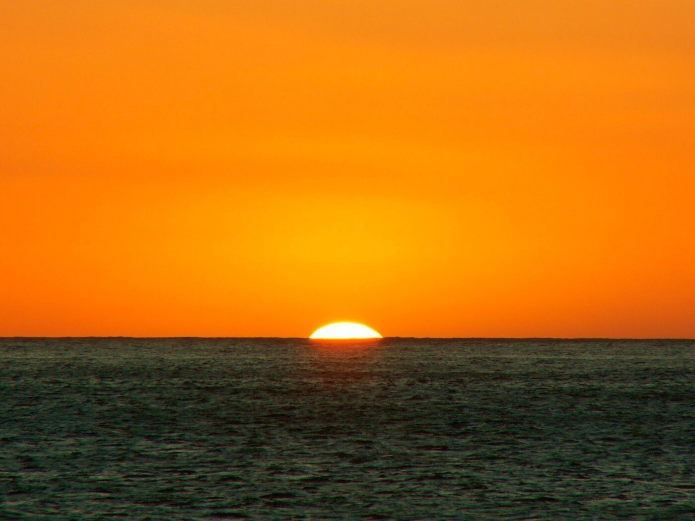 Идеальный закат обои