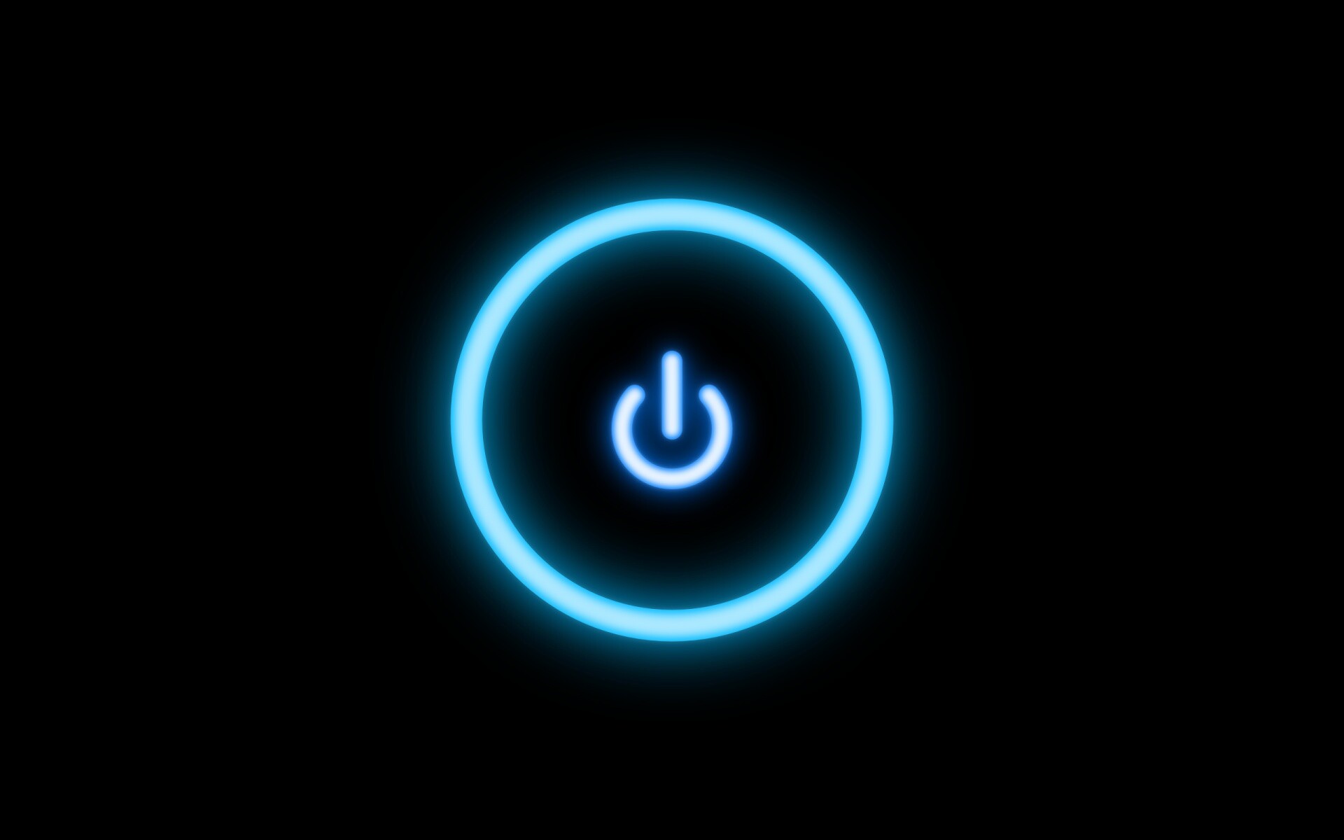 Горящая кнопка запуска обои