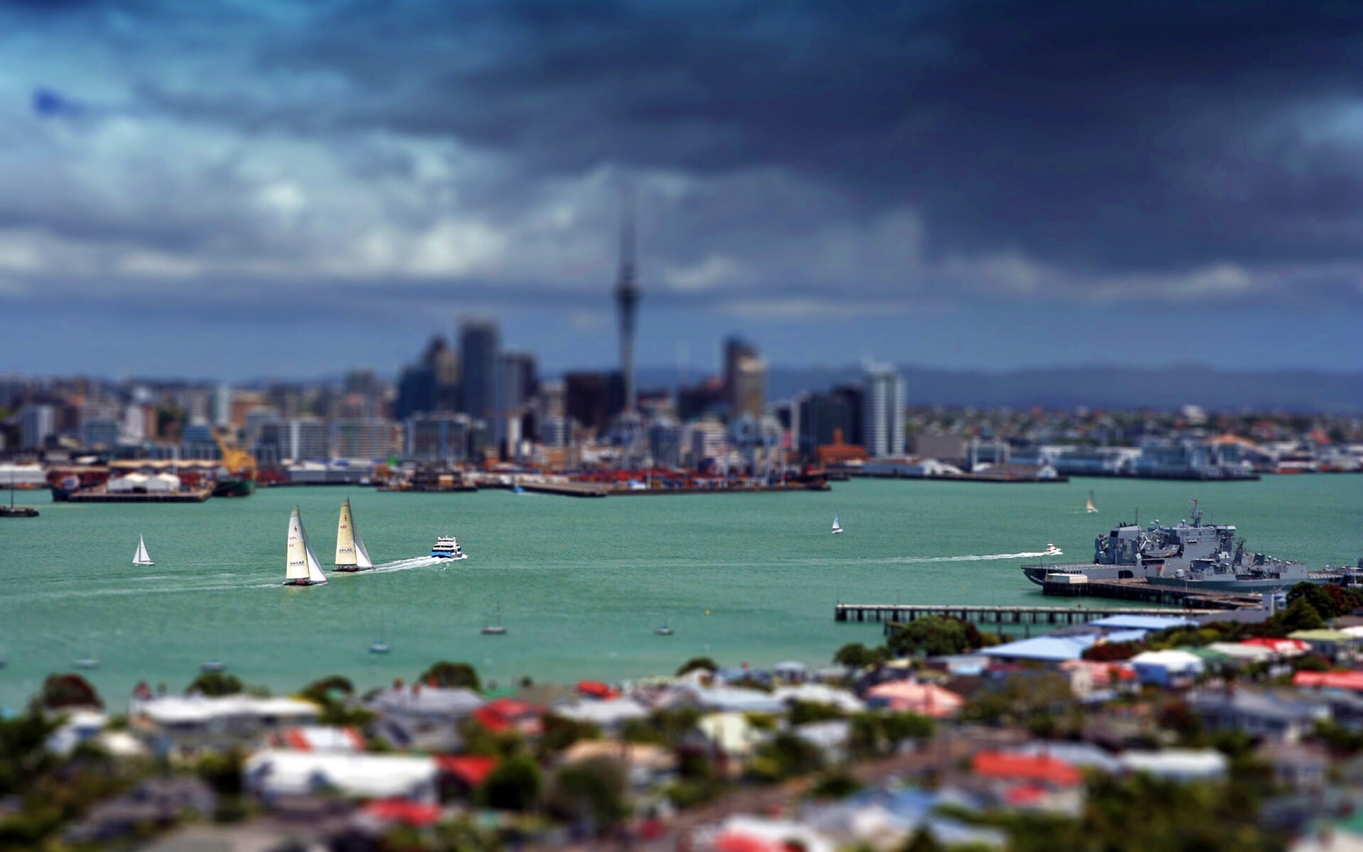 Гавань Торонто обои