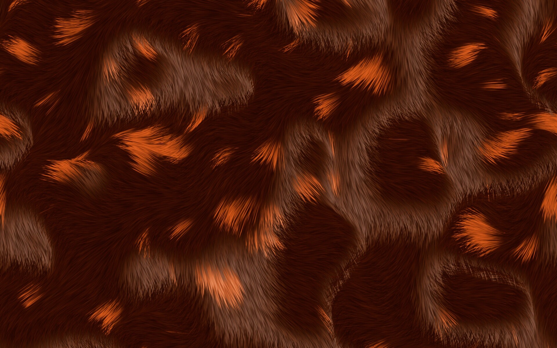 Льющийся волнами мех обои