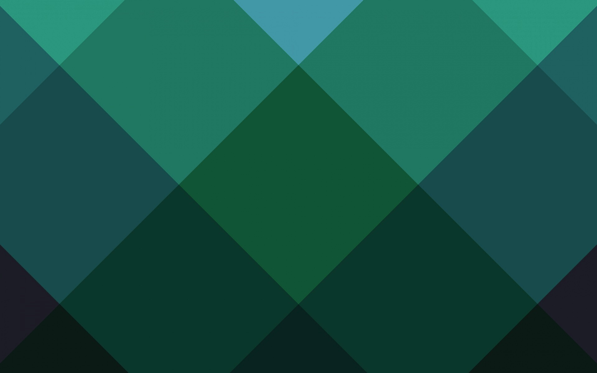 Зелёные ромбы обои