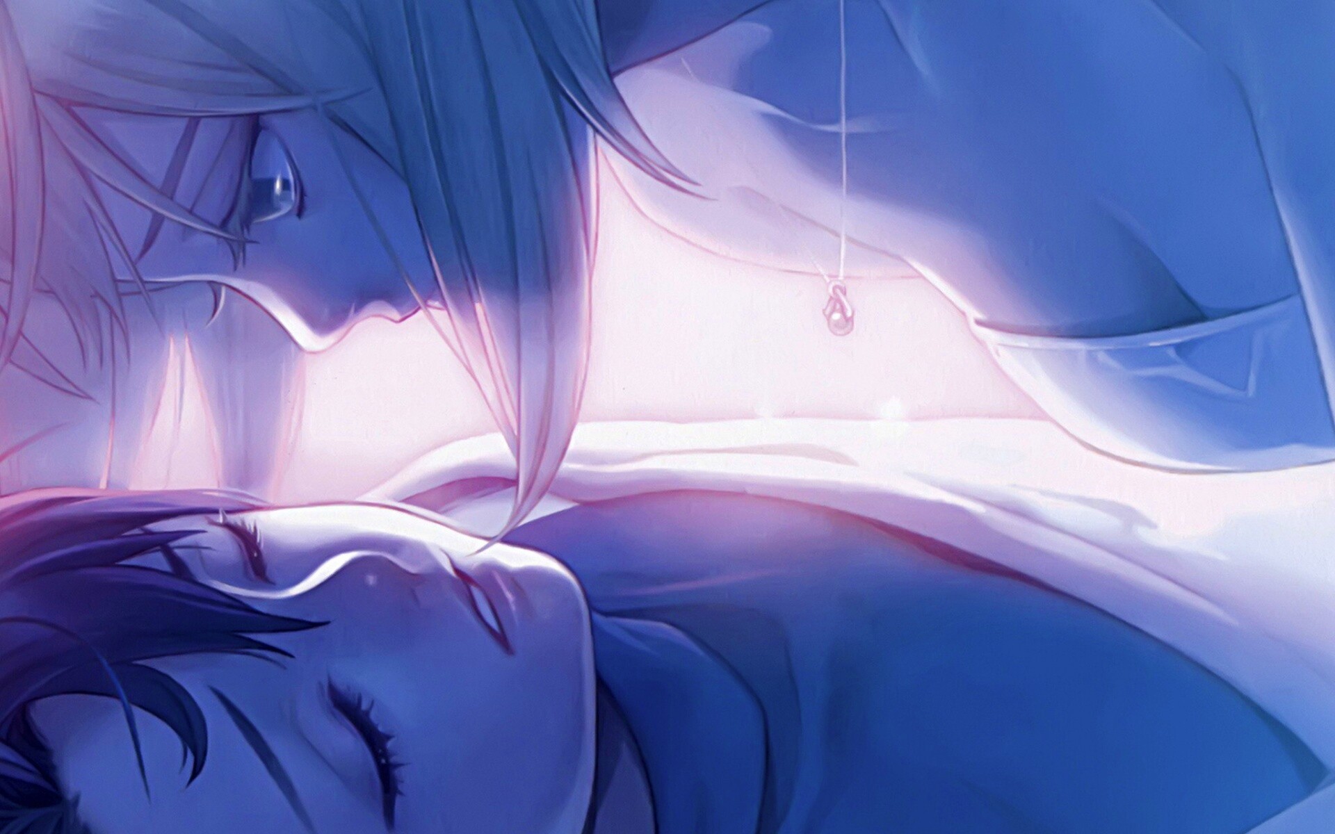 За секунду до поцелуя обои