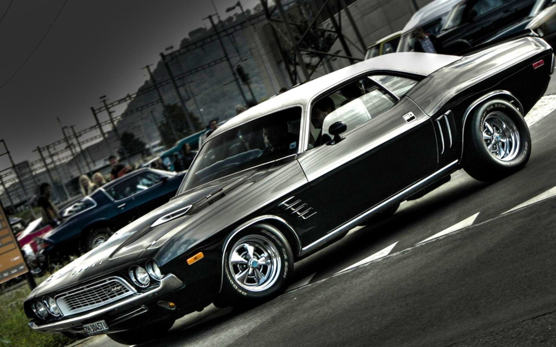 Мускулкар в стиле Mopar обои