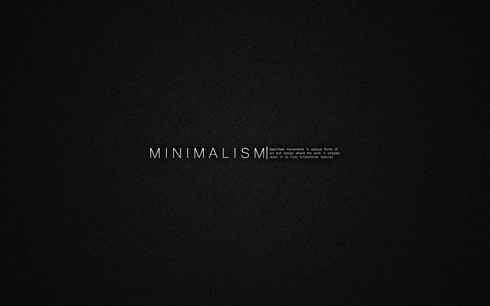 Минимализм обои