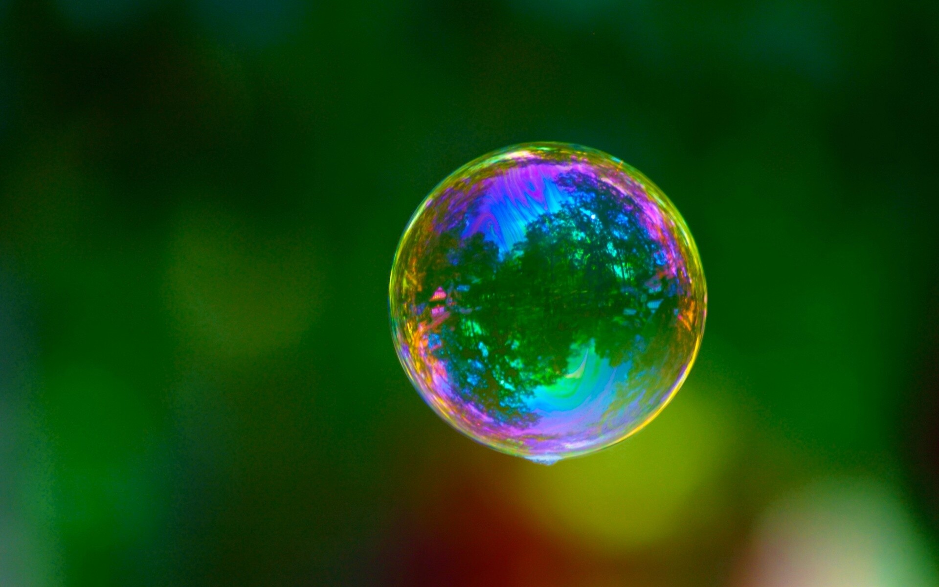 Мыльный пузырь обои