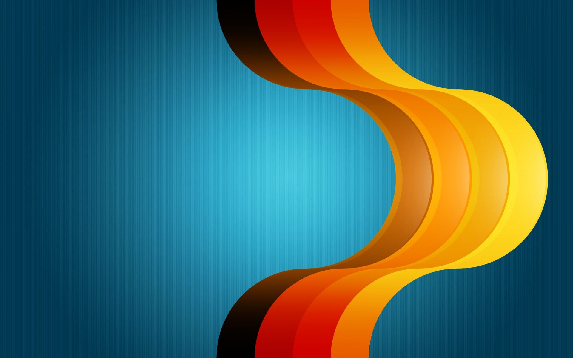 Волнистая абстракция обои