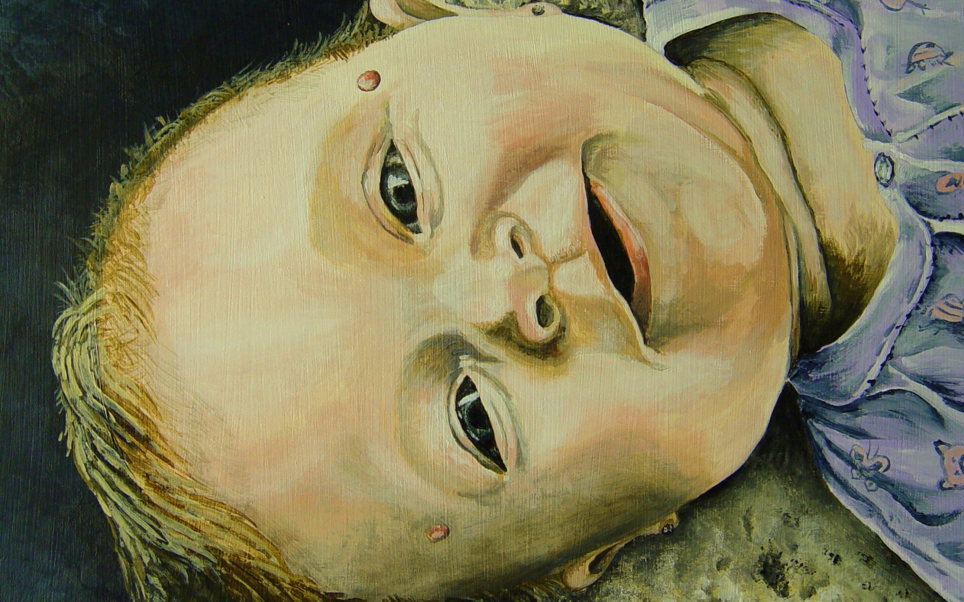 Портрет ребёнка обои