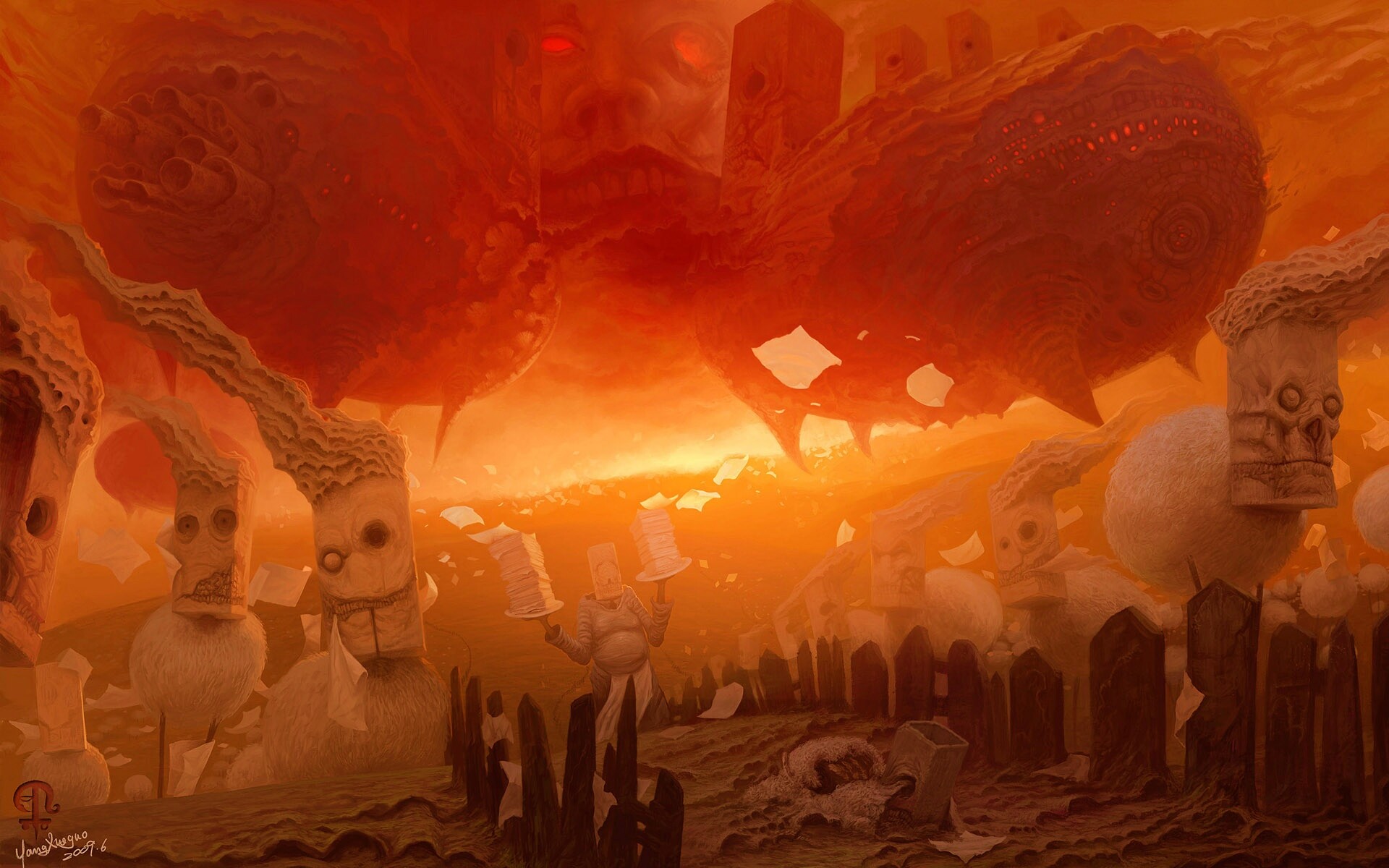 Ночной кошмар обои