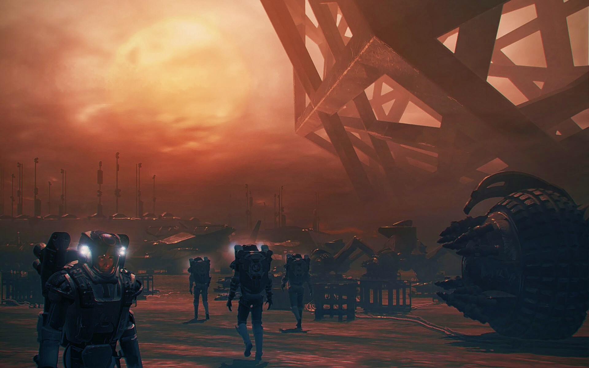 На другой планете обои