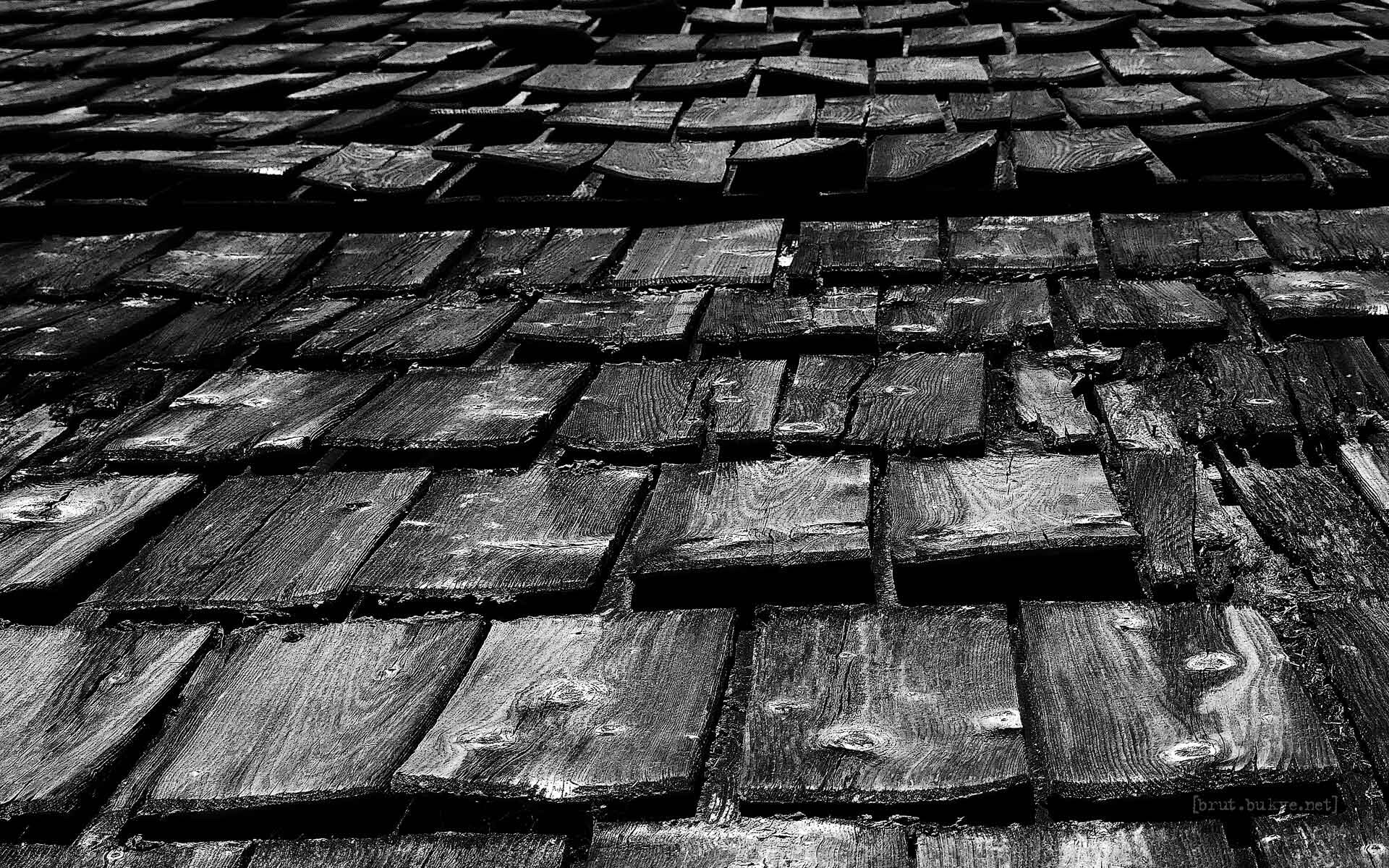 Деревянная крыша обои