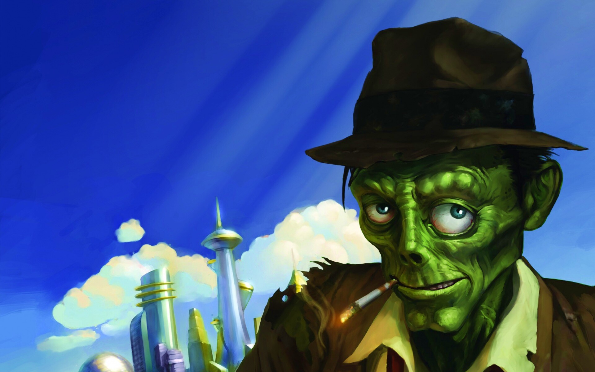 Stubbs the zombie обои