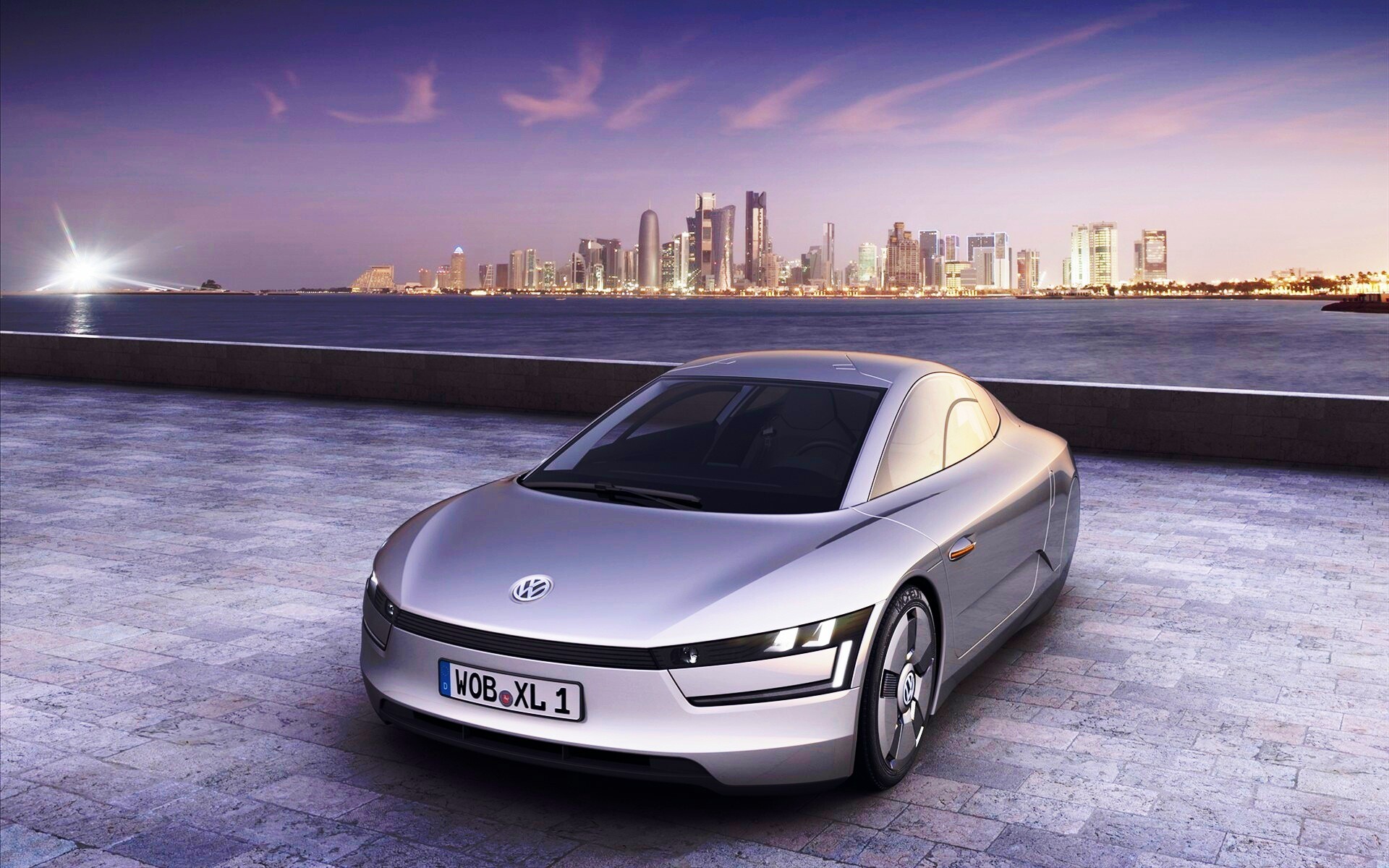 Очень красивый концепткар от фольксваген обои