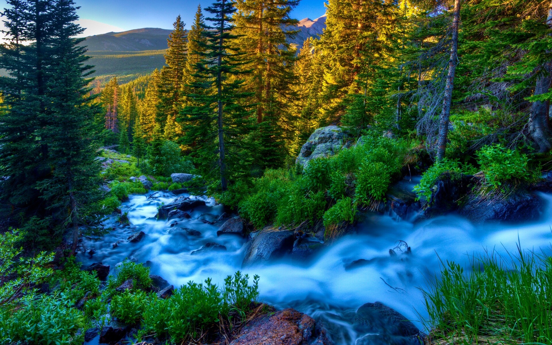 Природа в горах обои