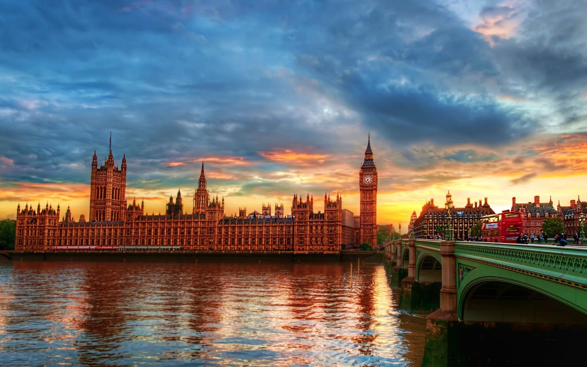 Здание Парламента в Лондоне обои