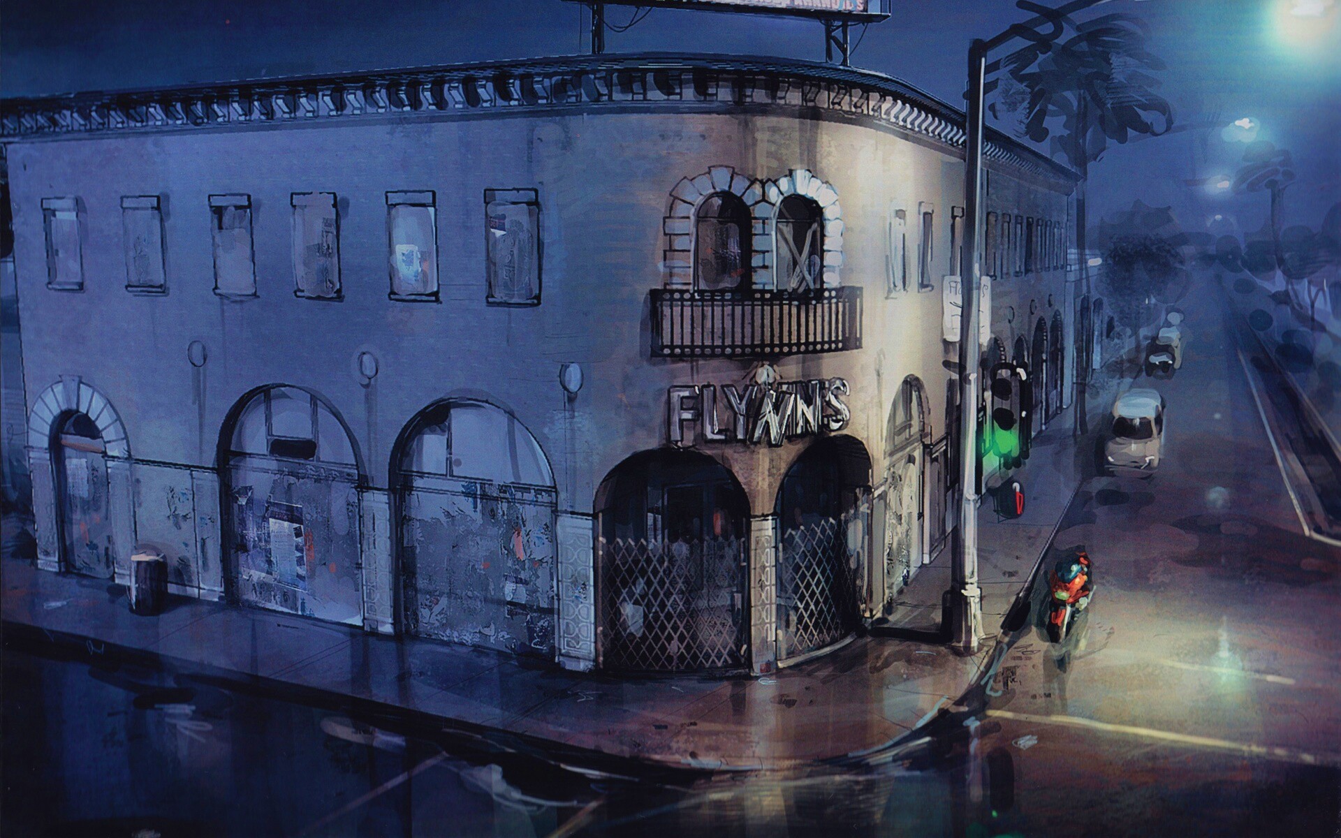 Зал игровых автоматов Флина обои