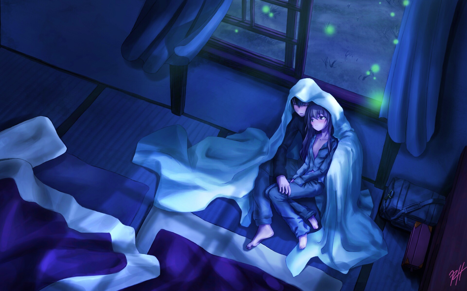 Тайга и Рюджи из аниме Торадора обои