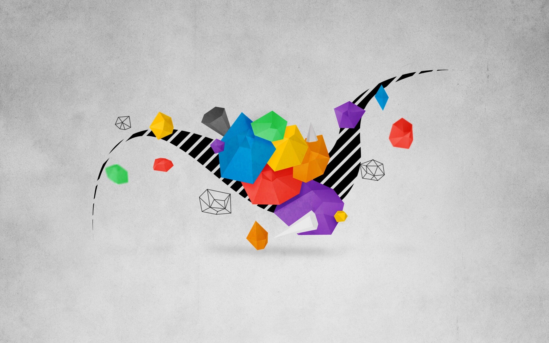 Полет абстрактной фантазии обои