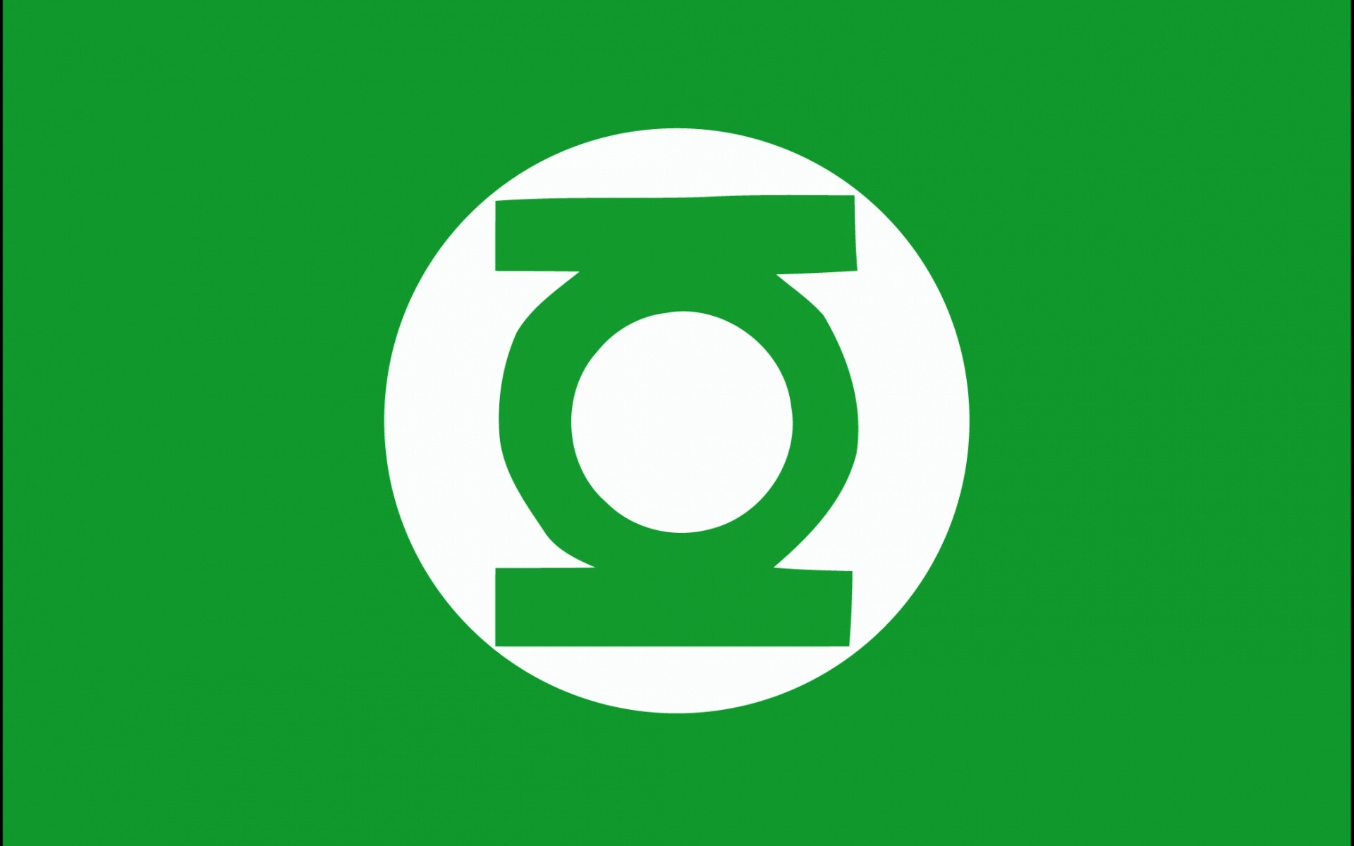 Знак Зеленого фонаря обои