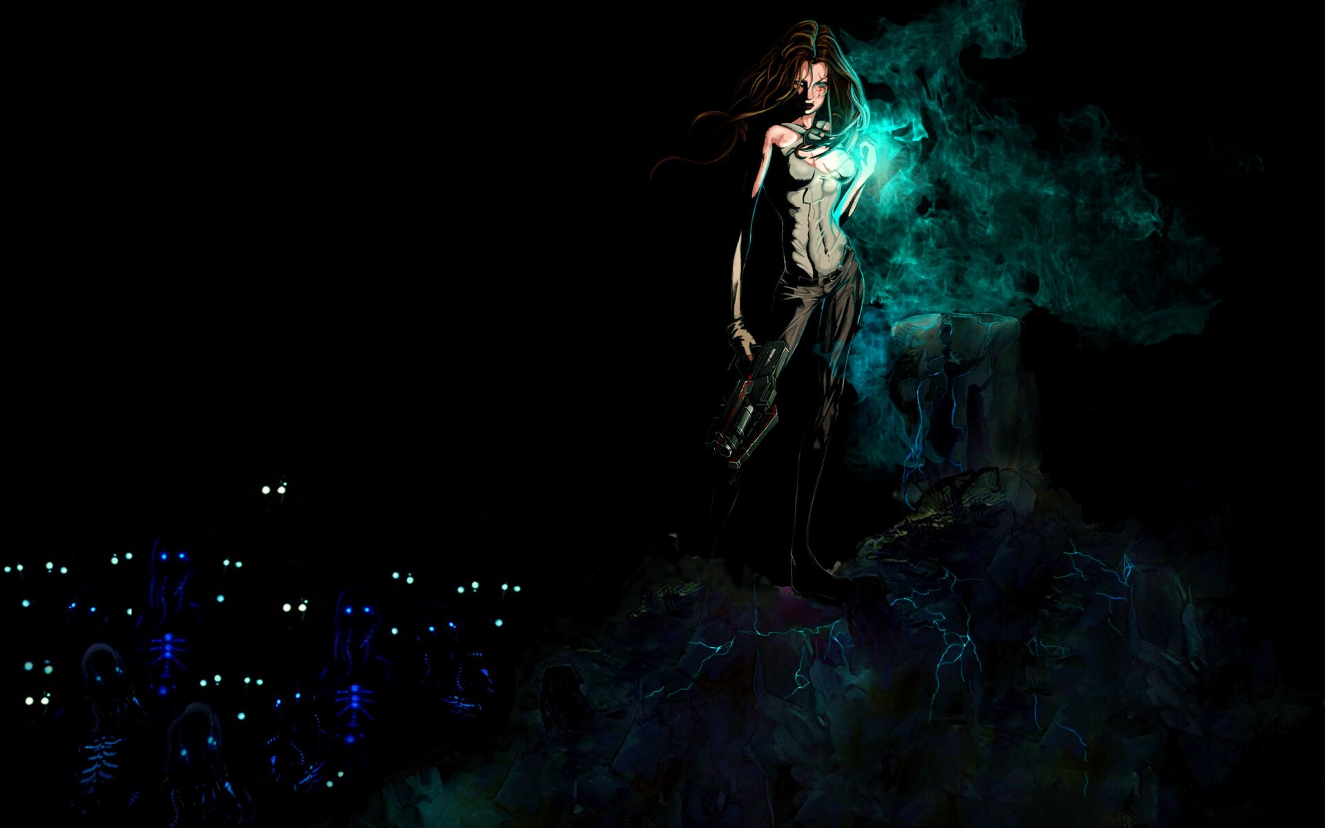 По миру Mass Effect обои