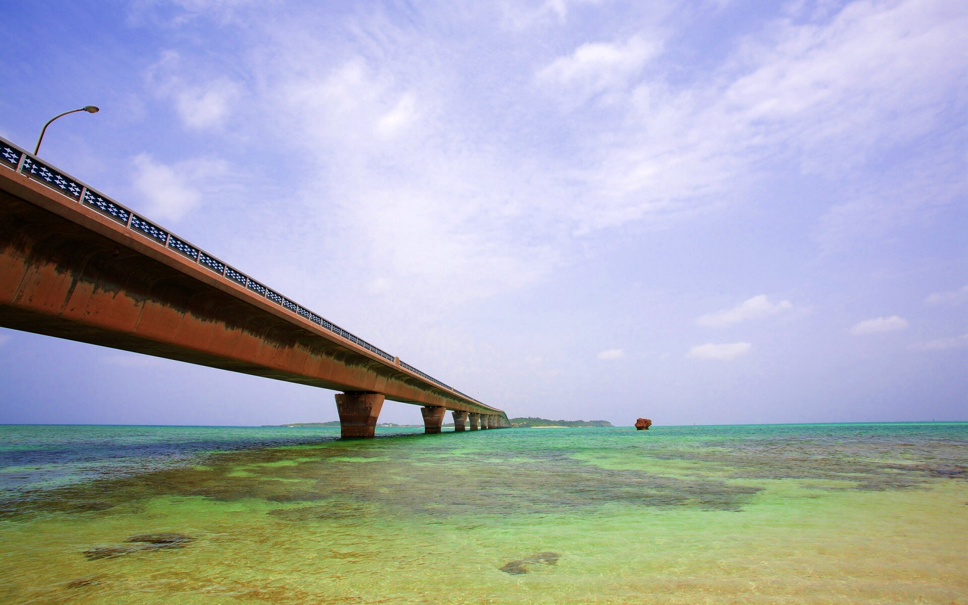 Мост до острова обои