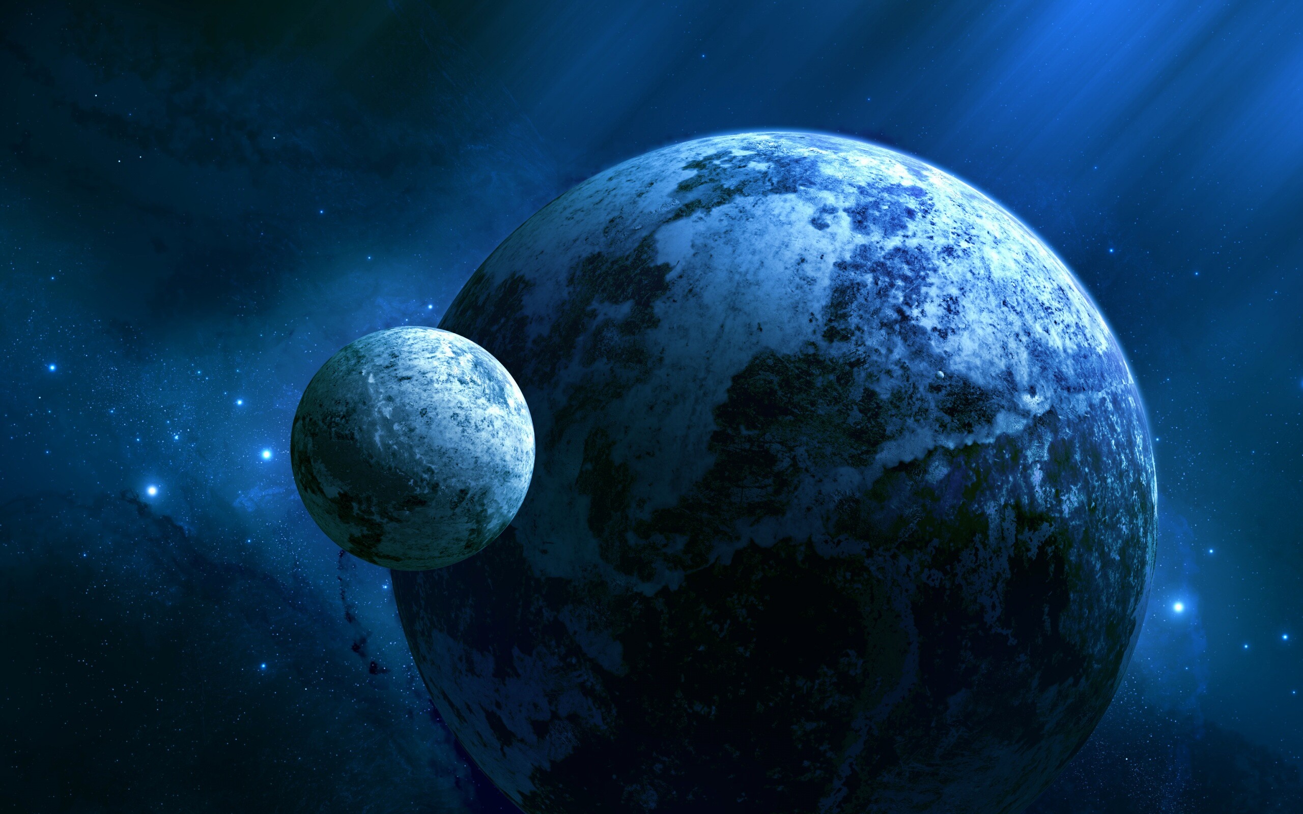 Холодная планета обои