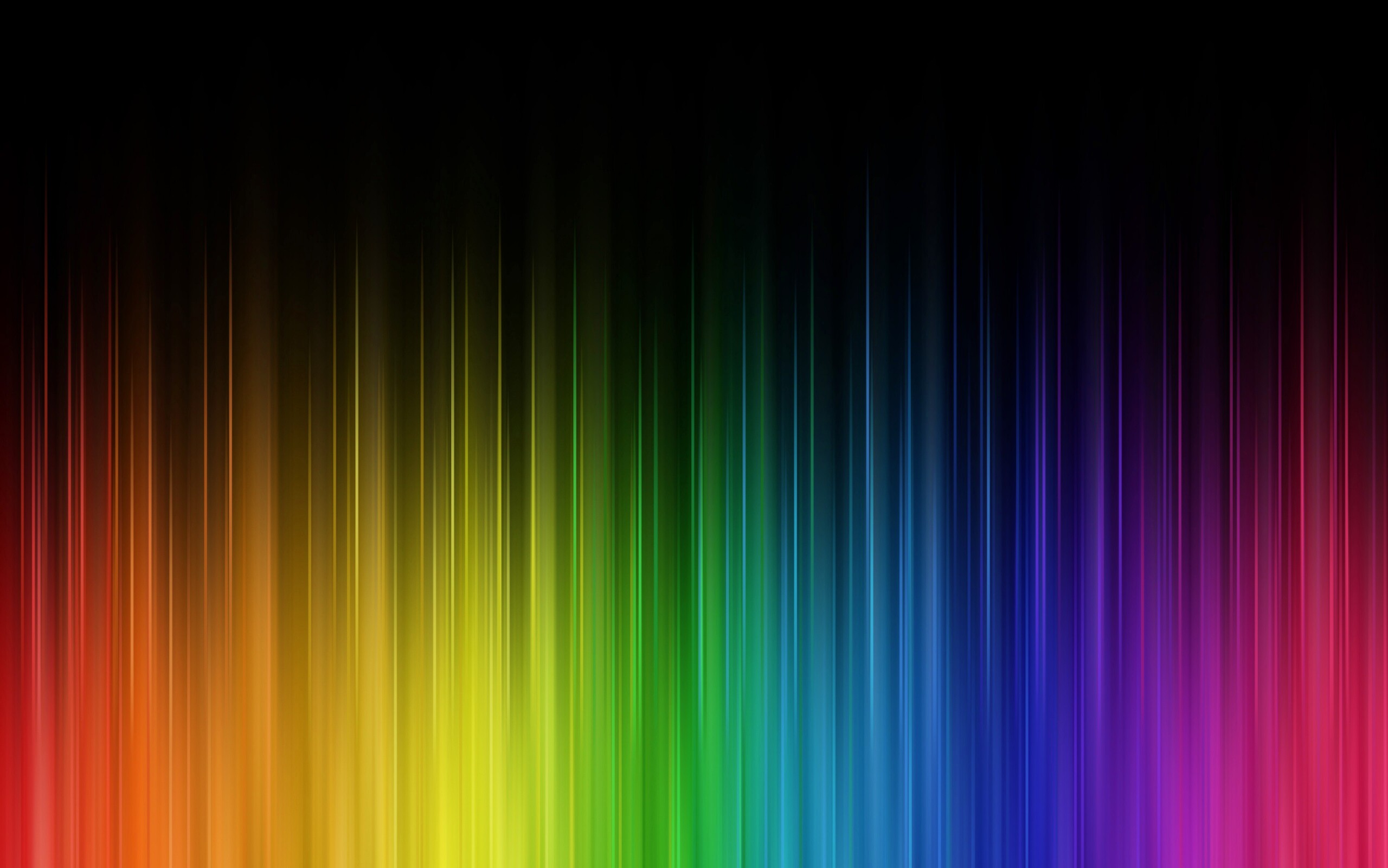 Радужный градиент из полос обои