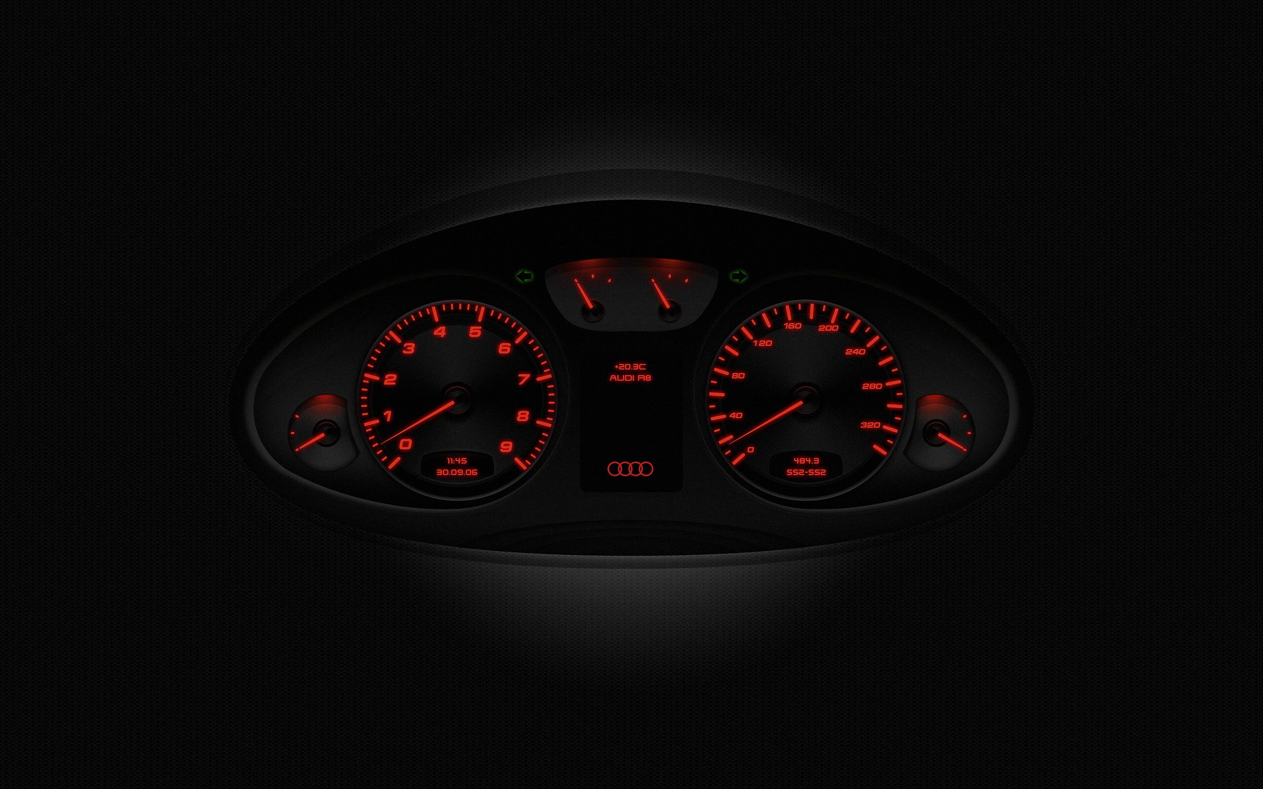 Приборная панель Audi обои