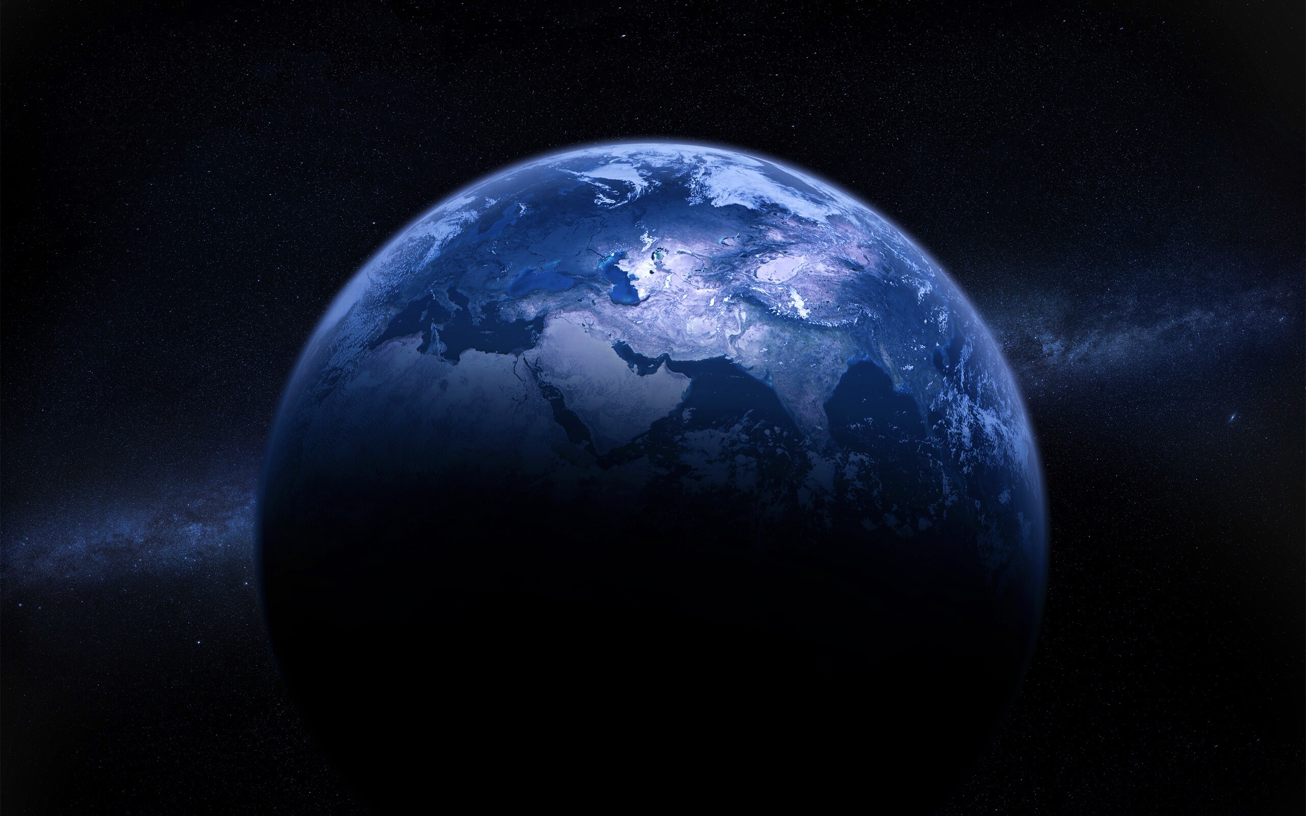 Северное полушарие Земли обои