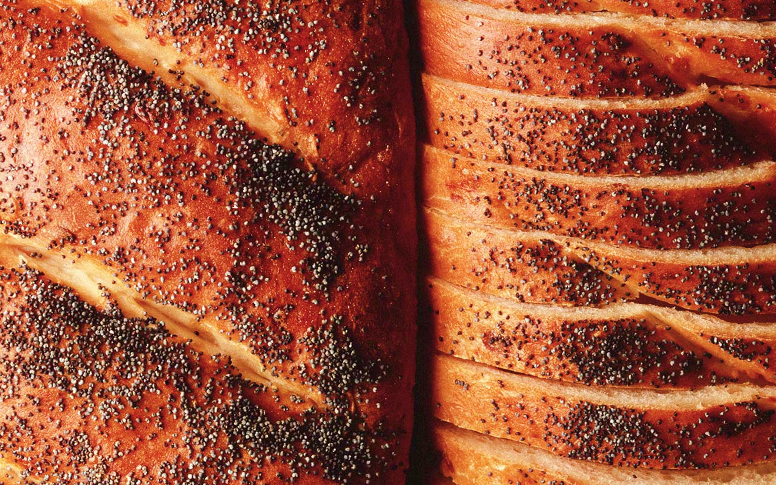 Выпечка с маковой крошкой обои