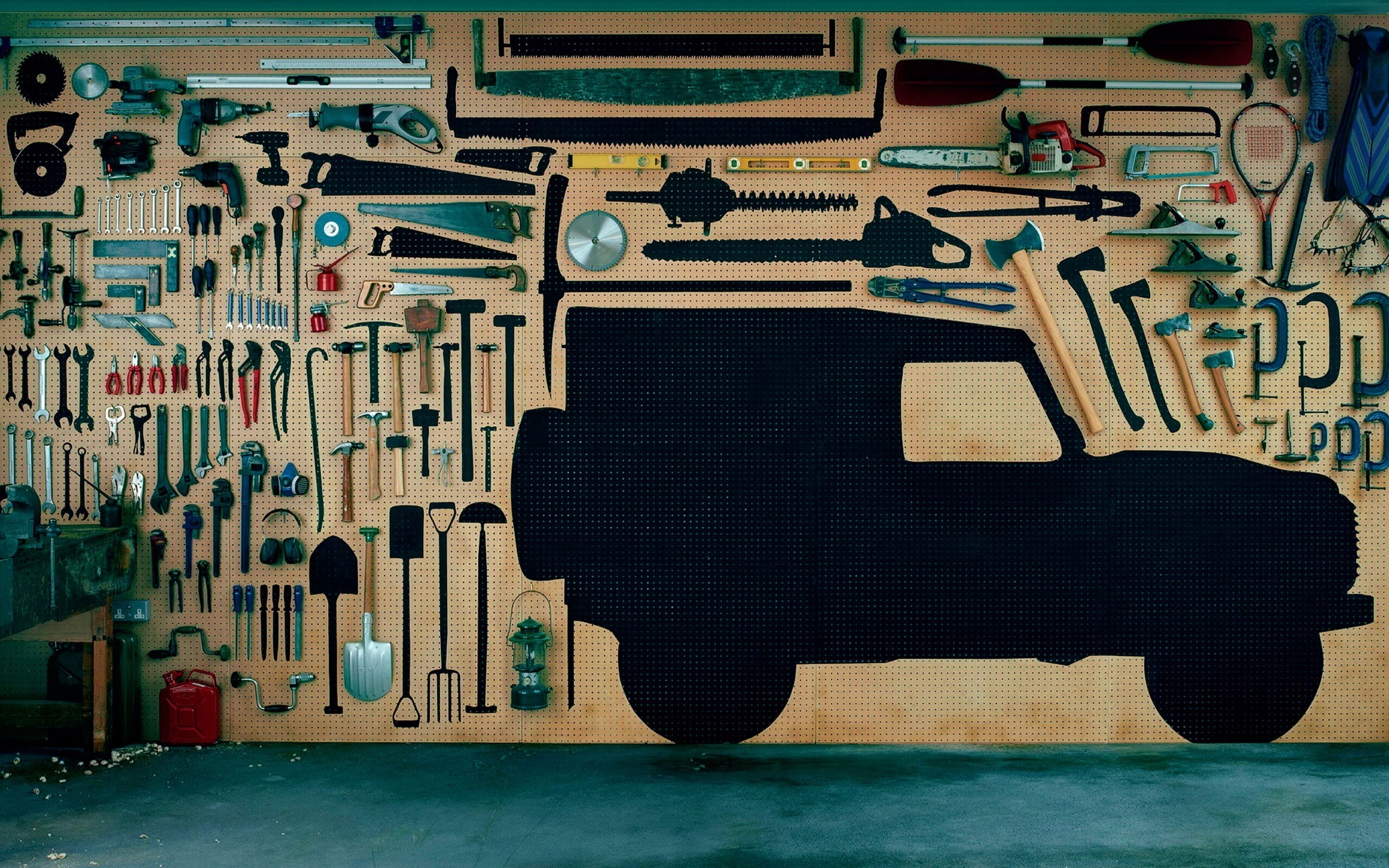 Типичный гараж обои