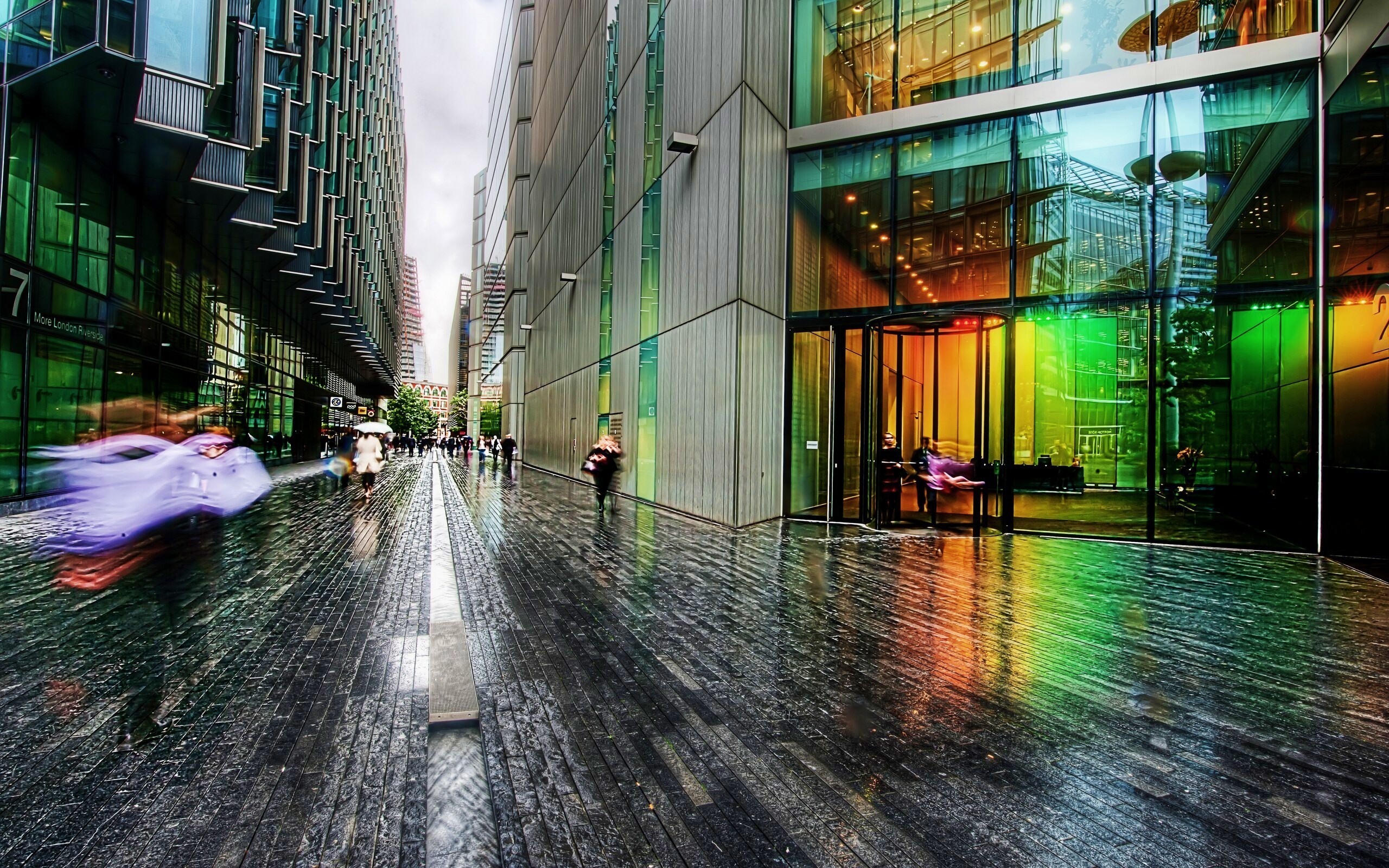 Улица в Англии обои