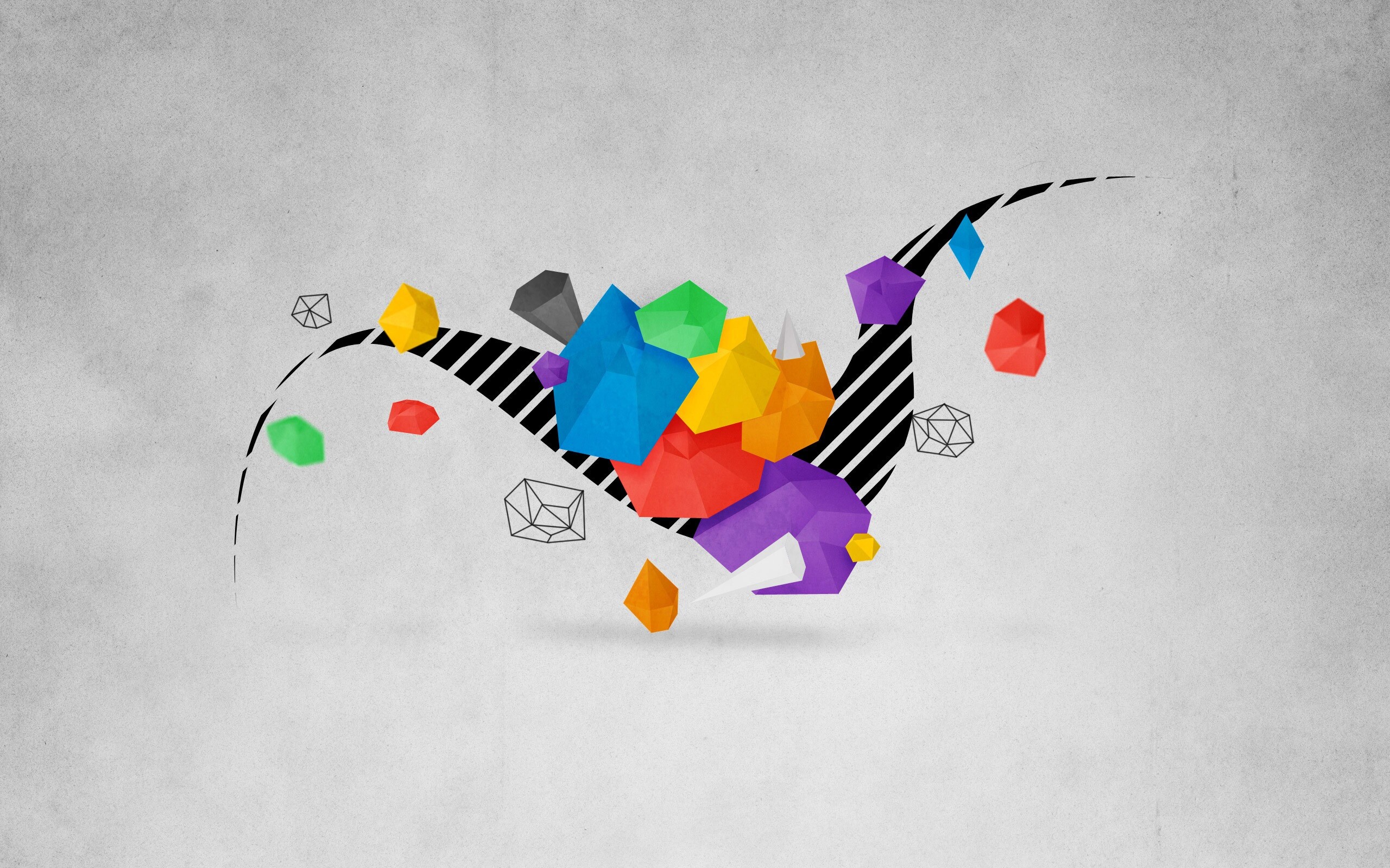 Полет абстрактной фантазии обои