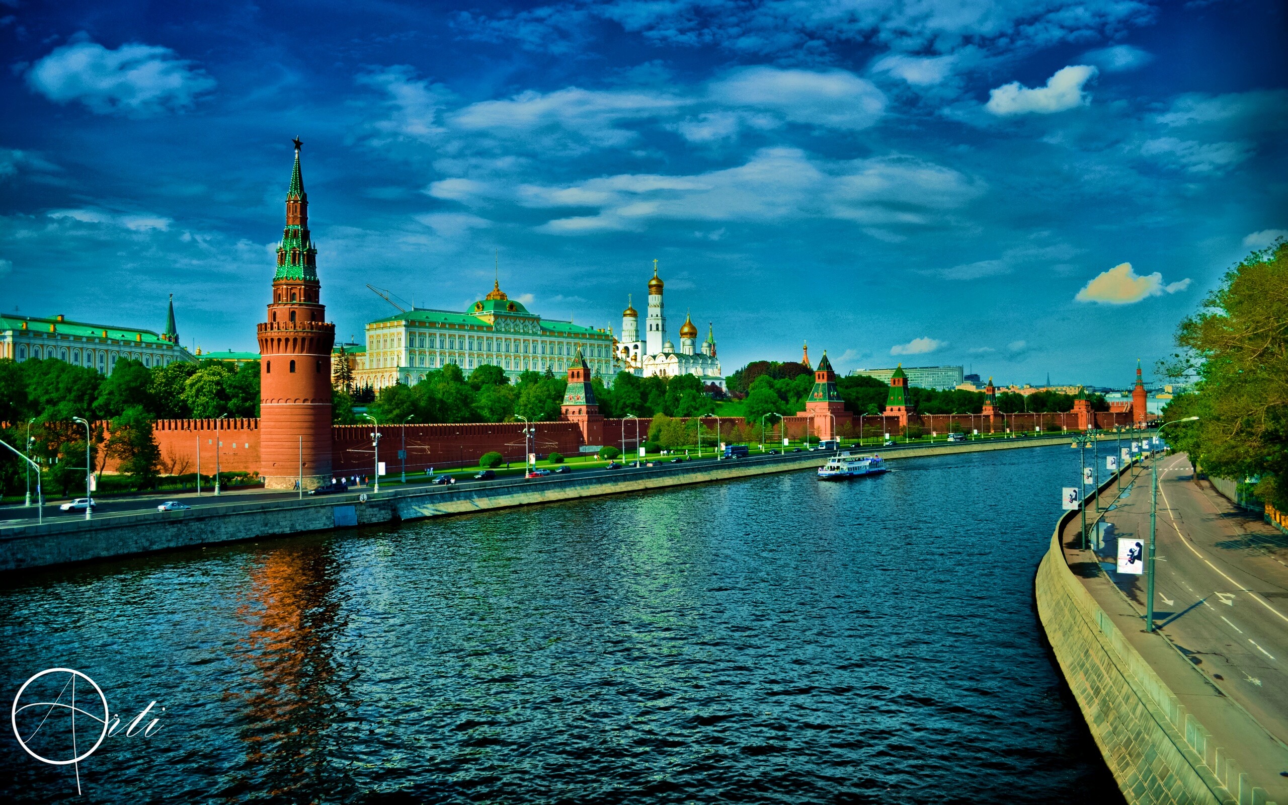 Московский кремль обои