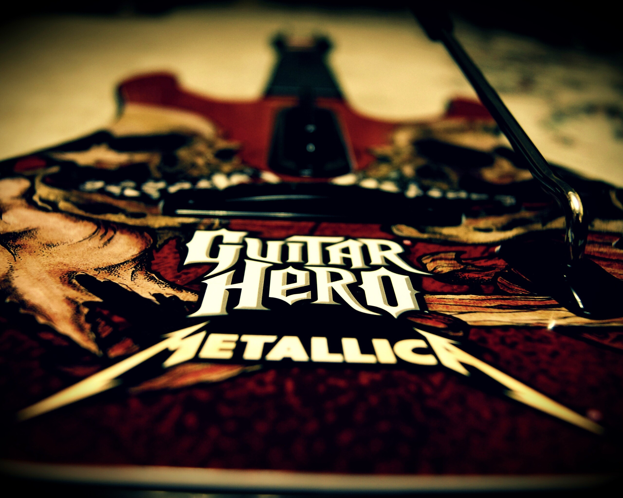 Контролер для Guitar Hero с Металликой обои