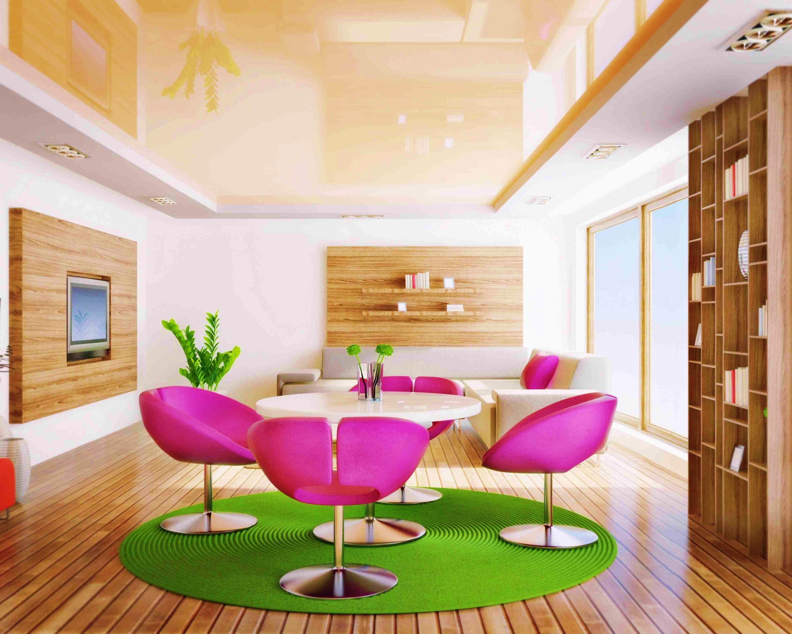 Дизайн гостиной обои