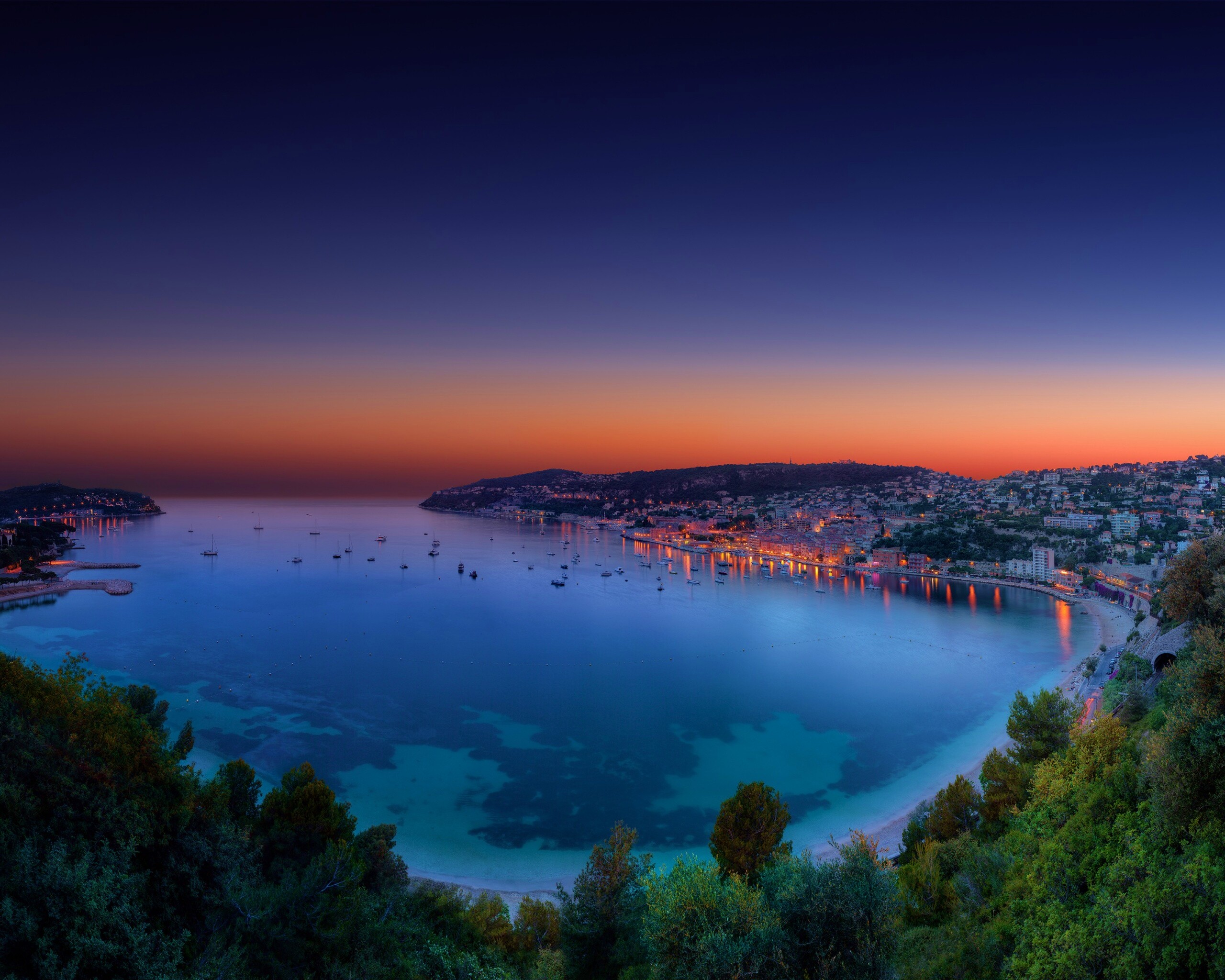 Ночь в Монако обои