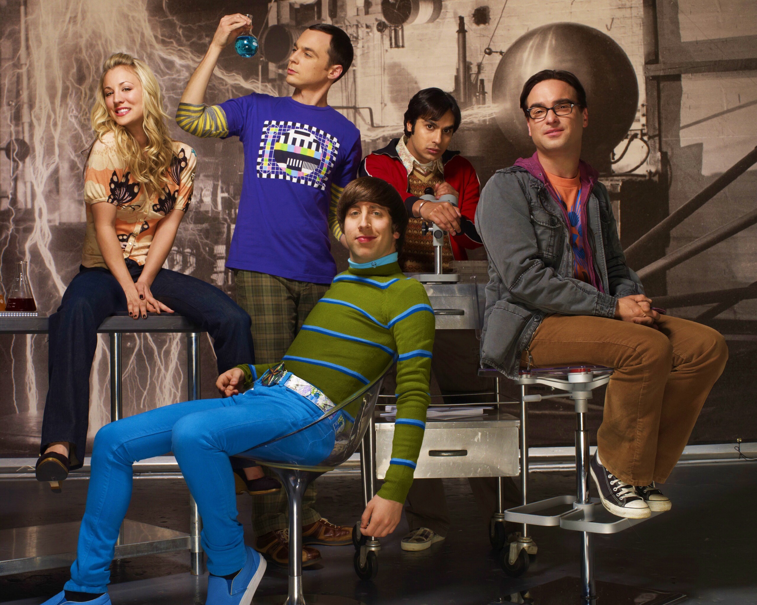 Теория большого взрыва обои