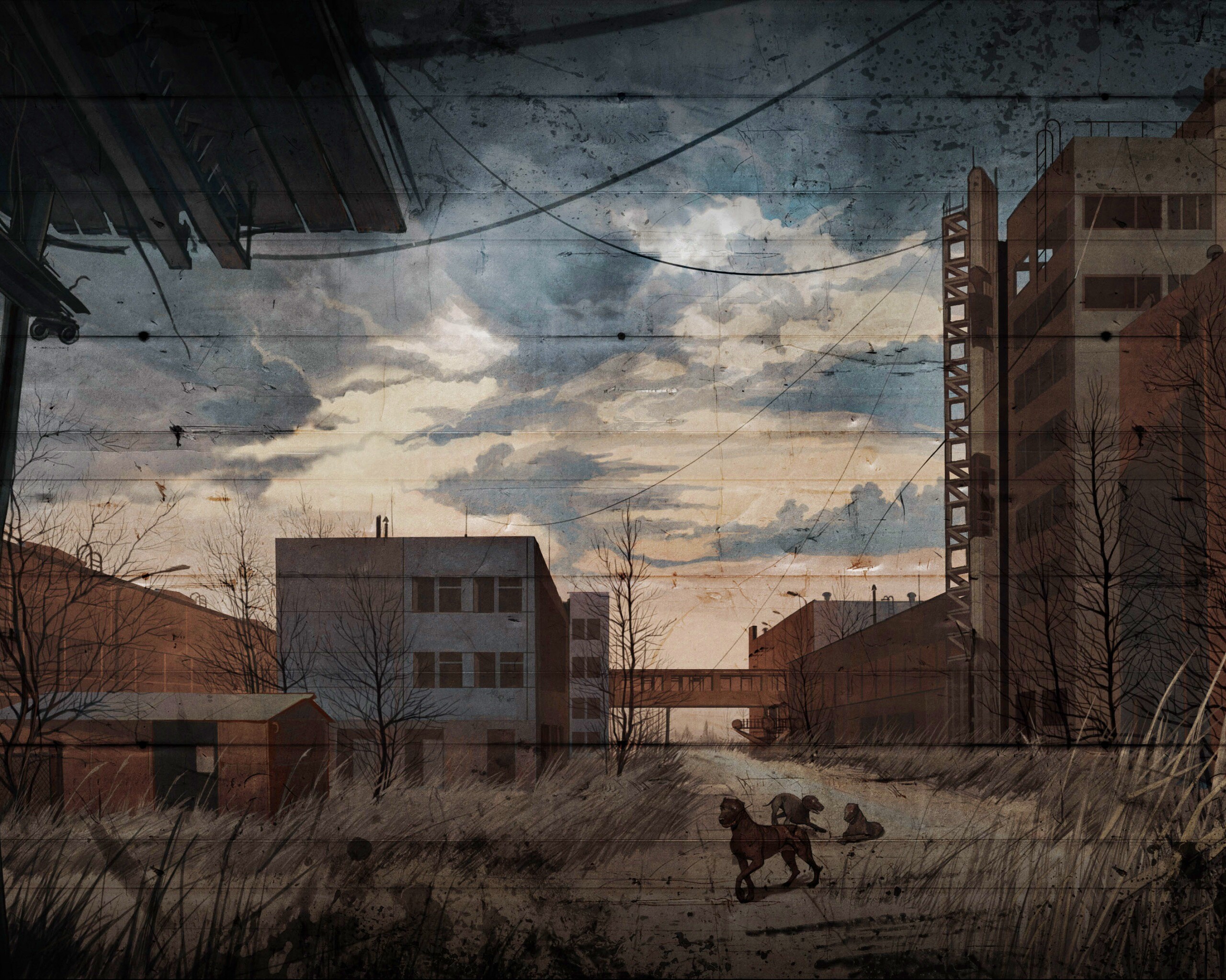 Припять из сталкера обои