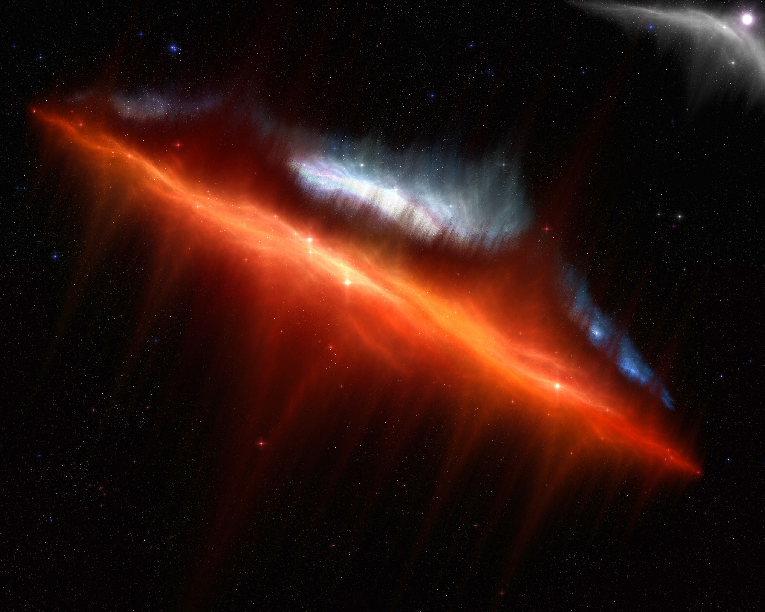 Звездное сияние обои