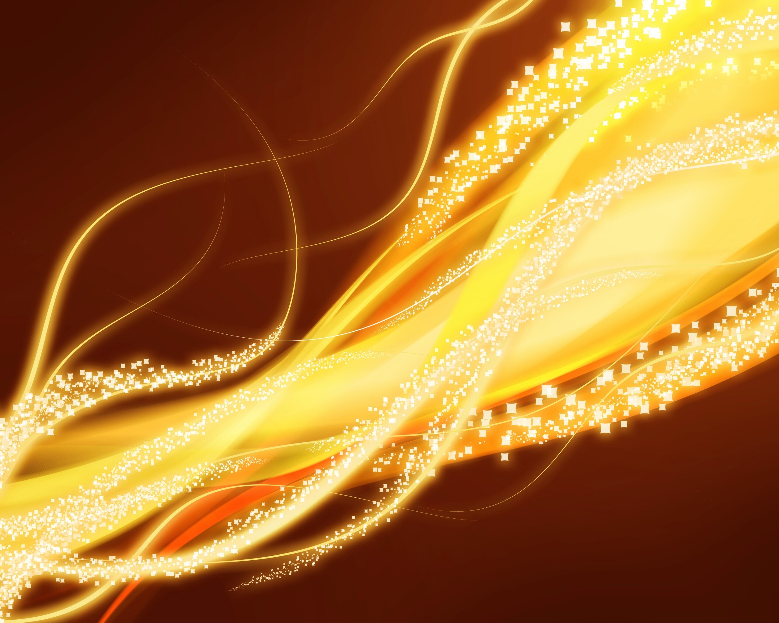 Волна пламенной энергии обои