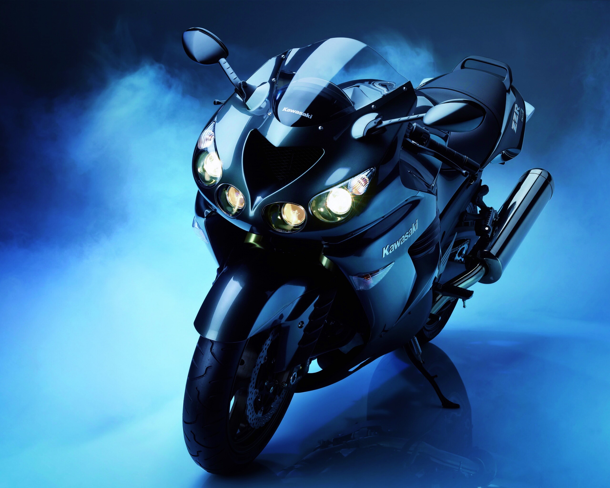 Мотоцикл Кавасаки ZX14 обои