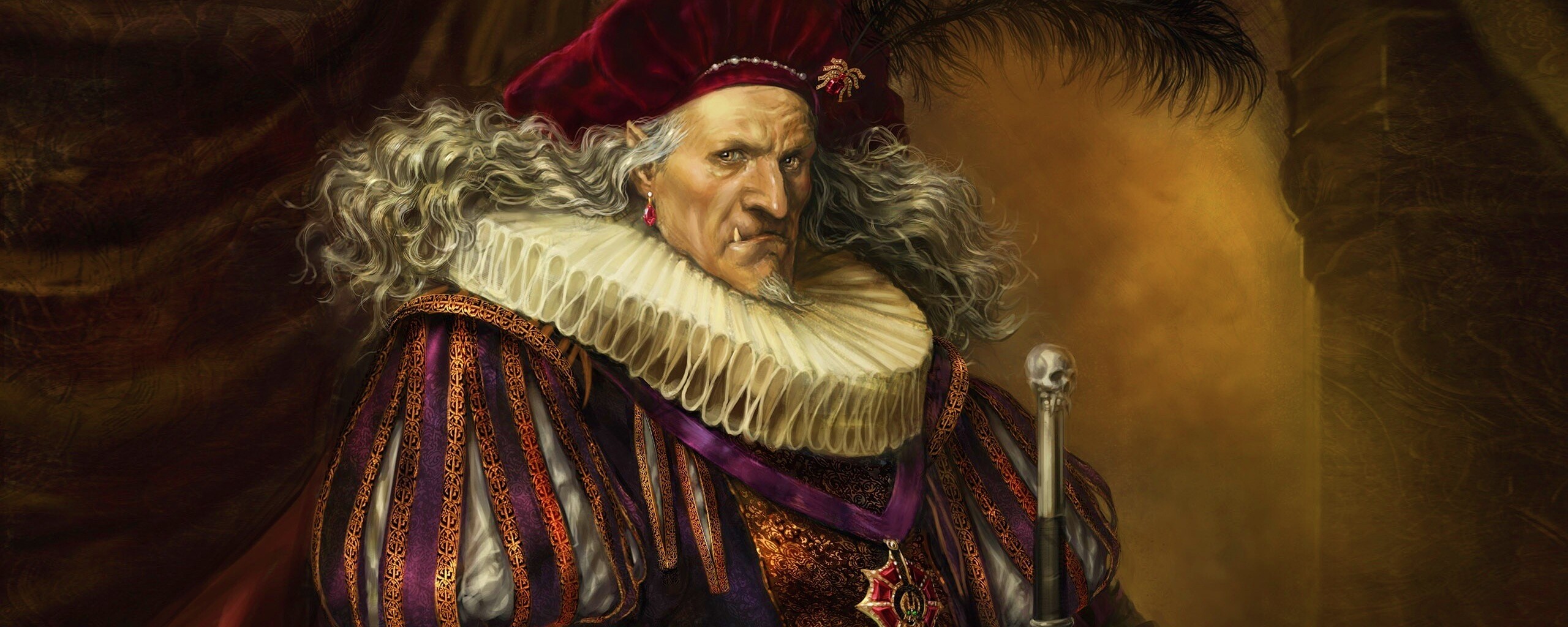 Портрет вампира обои