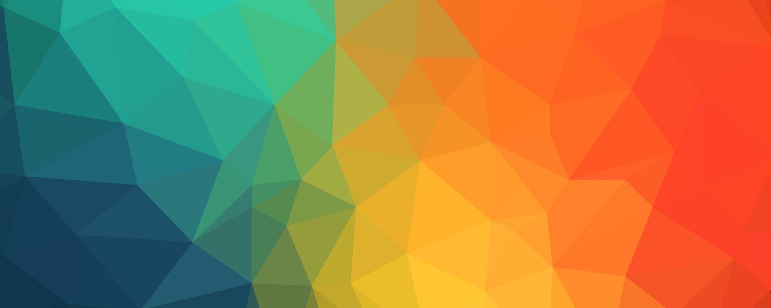 Фон с разноцветными треугольниками обои