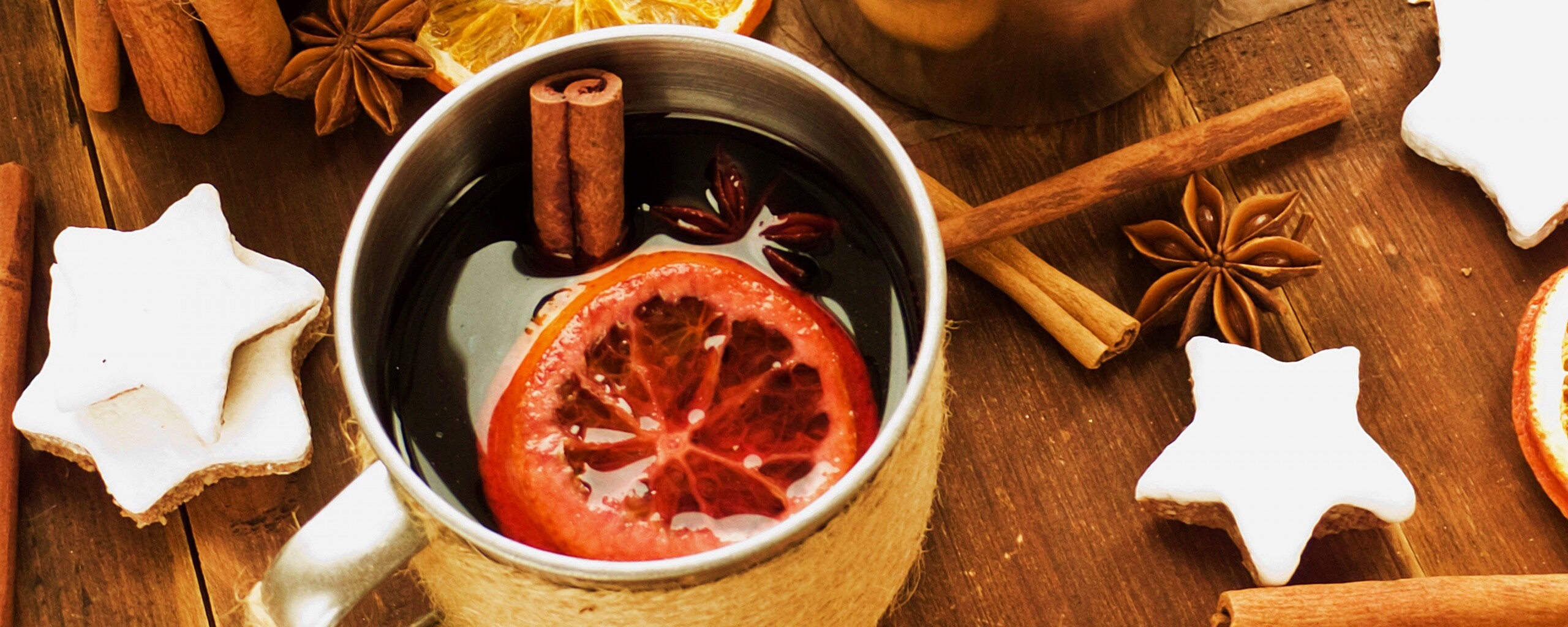 Уютный глинтвейн обои