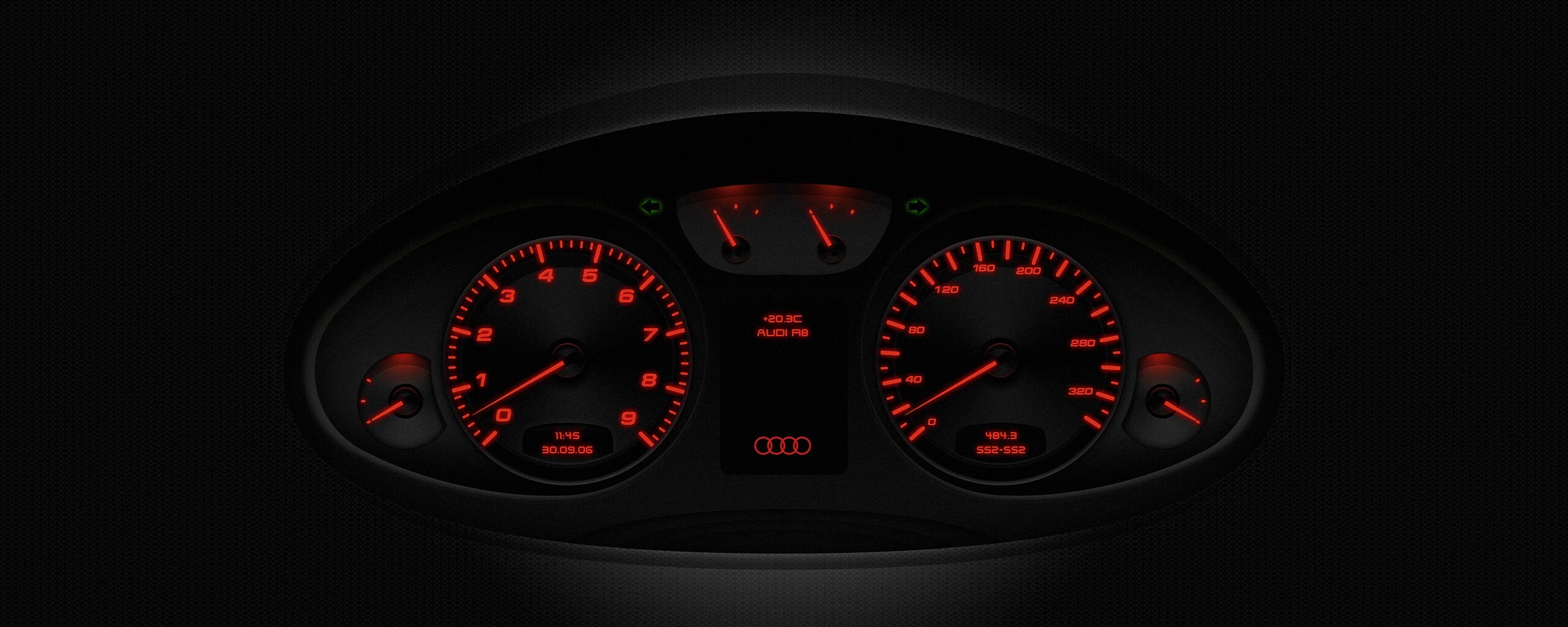 Приборная панель Audi обои