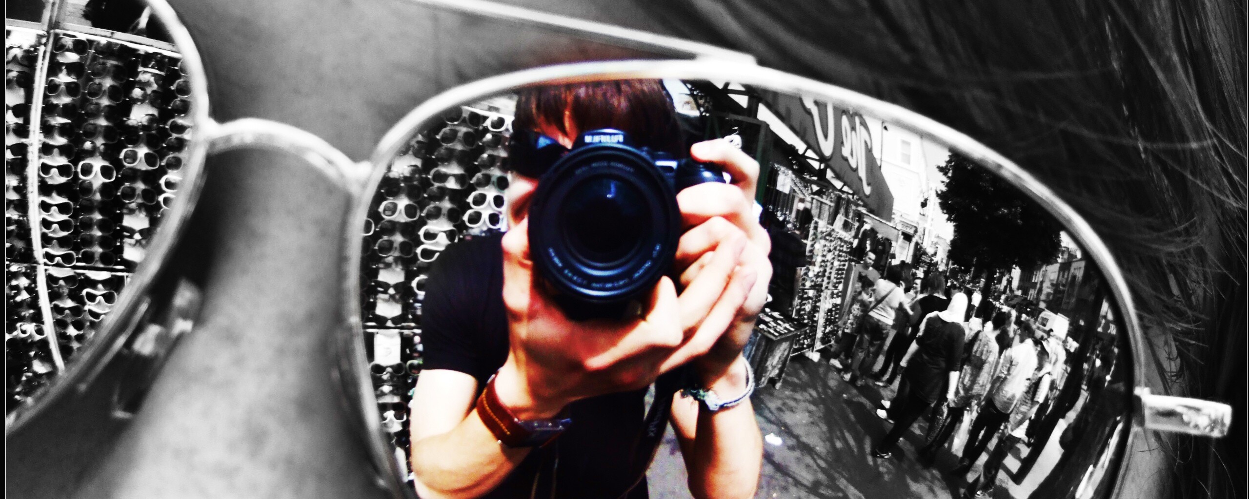 В очках обои